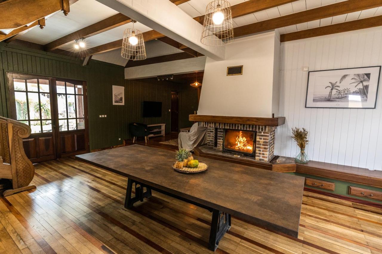 Magnifique Villa Creole Villa Ti Bout Bois Avec Cheminee Au Tevelave Les Avirons Экстерьер фото